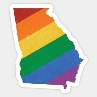 Georgia Pride Sticker